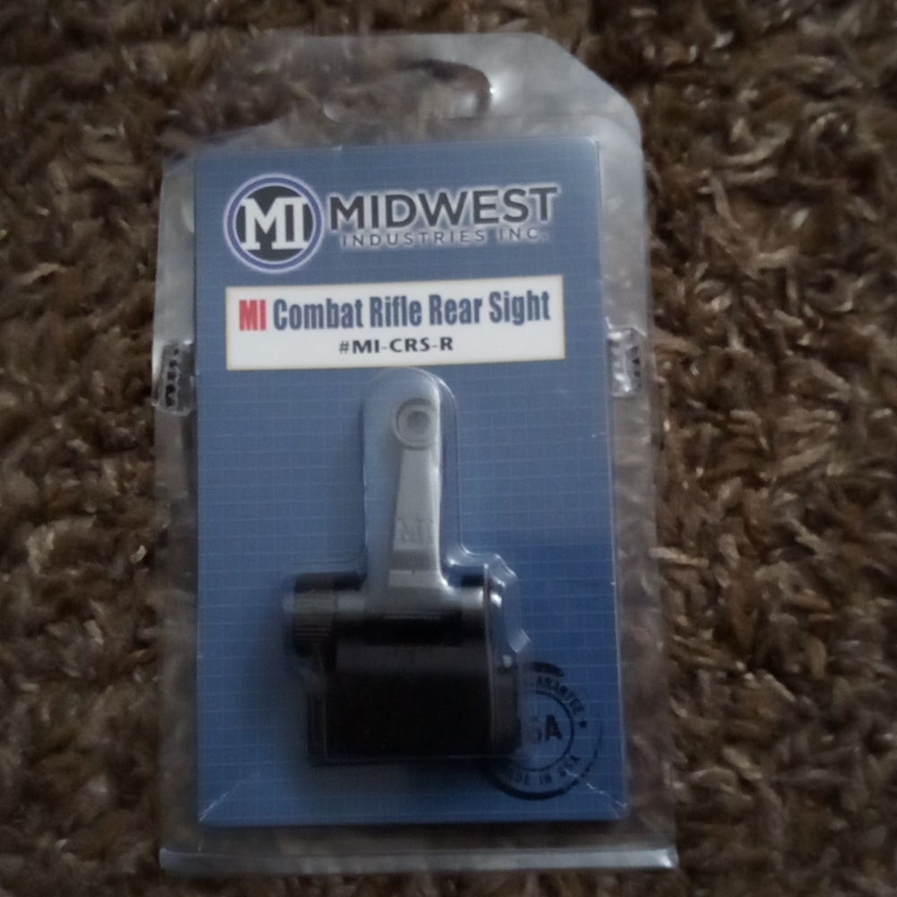 MI combat Rifle rear Sight Midwest industries inc